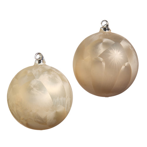 5" Champagne Ball Ornament