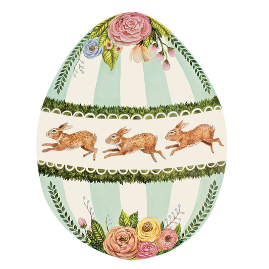 Boxwood Bunny Egg Placemat