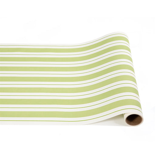 Green Awning Stripe Runner