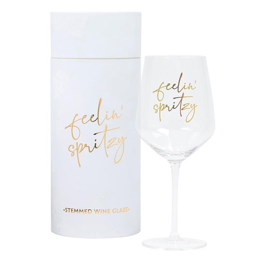 Feelin Spritzy Stem Wine Glass