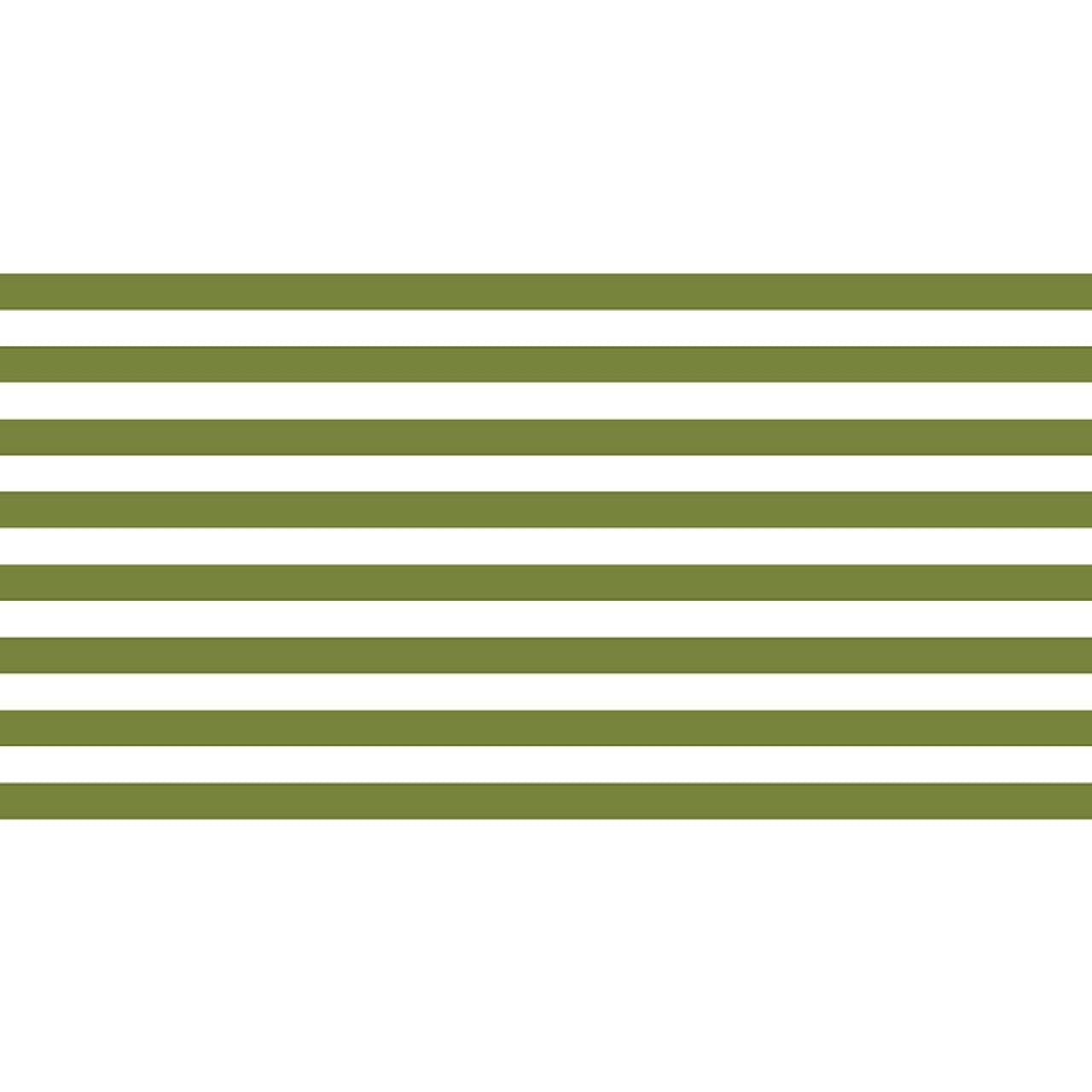 Green Stripe Table Runner