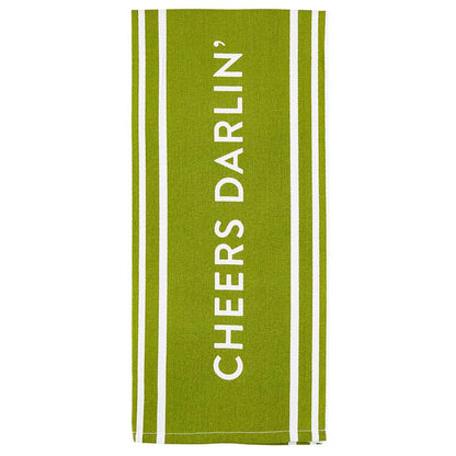 Cheers Darlin' Tea Towel