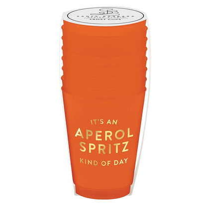 Aperol Spritz Gold Foil Frost Cup