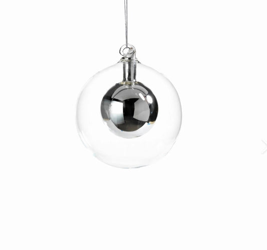 Double Glass Ball Ornament