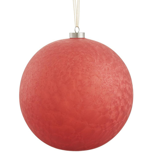 Red Glass Ball Ornament