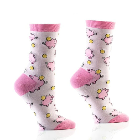 Pink Pigs Socks