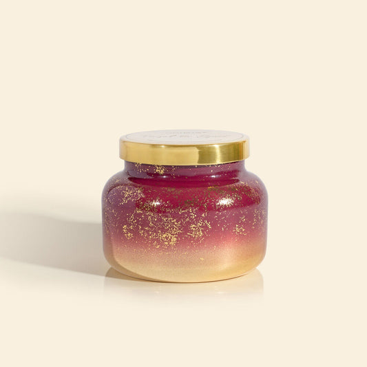 19oz Tinsel & Spice Glimmer Signature Jar Candle